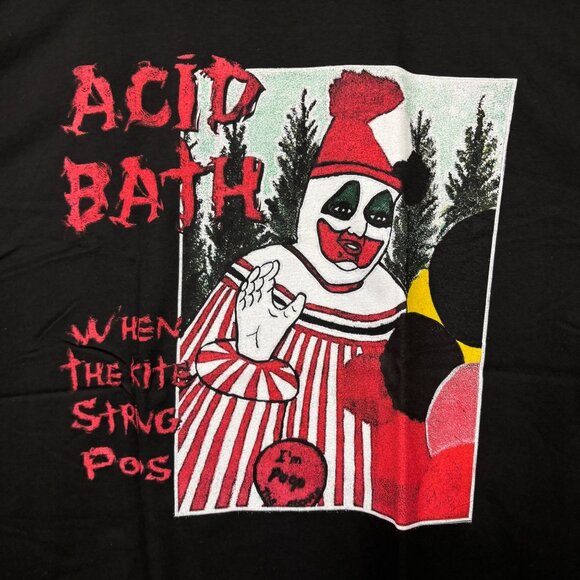 Acid Bath When the Kite String Pops Sludge Metal Band T-Shirt Size Extra Large - Picture 2 of 4